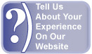 Tell us about your expericence on our website